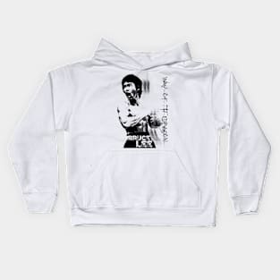 Vintage Movie Bruce Jeet Kune Do Be Water Lee Kids Hoodie